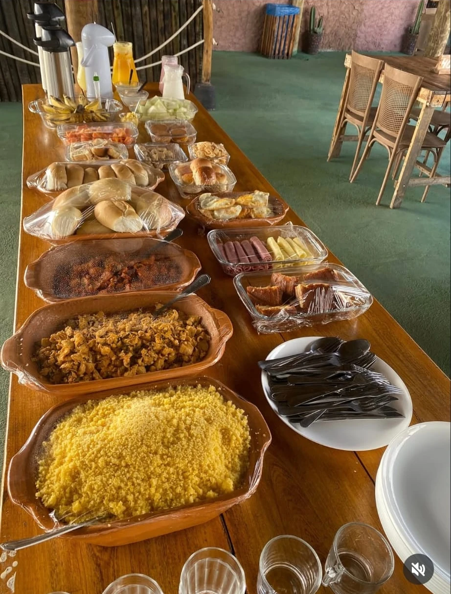 Café da manhã no Sobrado