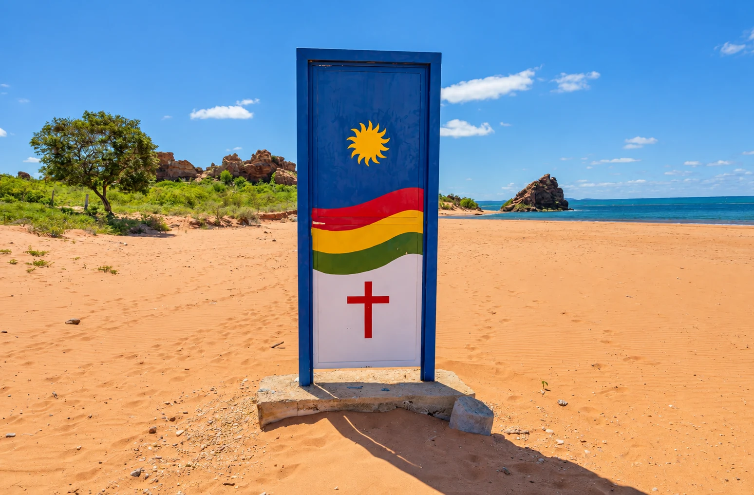 As cores de Pernambuco na praia